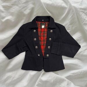 Y2K Cropped Jacket Gwen Stefani Style